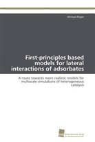 Michael Rieger - First-principles based models for lateral interactions of adsorbates