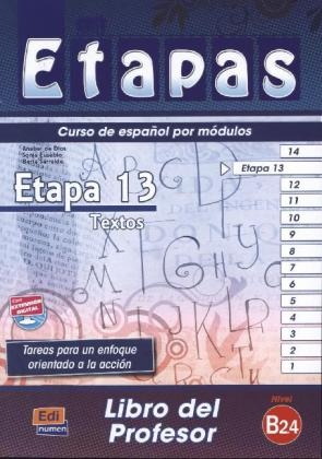 Anabe de Dios Martín, Dio, Eusebio, Soni Eusebio Hermira, Sarr - Etapas - Bd.13: Textos, Libro del profesor Mit Zugangscode im Buch für den zugehörigen Lehrwerkservice a. d. Website