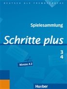 Cornelia Klepsch - Schritte plus - Deutsch als Fremdsprache - 3+4: Spielesammlung