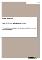Daniel Poznanski - Das BGB im Schnelldurchlauf