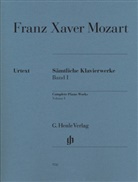 Franz X. W. Mozart, Franz Xaver Wolfgang Mozart, Karsten Nottelmann - Franz Xaver Mozart - Sämtliche Klavierwerke, Band I. Bd.1