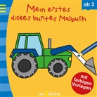 Mein erstes dickes buntes Malbuch