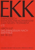 Ulrich Luz, Joachi Gnilka, Joachim Gnilka, Hans-Josef Klauck, Ulrich Luz, Jürgen Roloff... - Evangelisch-Katholischer Kommentar zum Neuen Testament (EKK) - 1/3: Evangelisch-Katholischer Kommentar zum Neuen Testament (EKK) / Das Evangelium nach Matthäus. Tl.3
