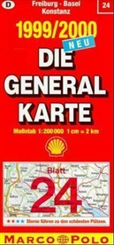 Die Generalkarten Deutschland - 24: Freiburg Konstanz