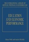 Alison Mcnally Wolf, Alison/ McNally Wolf, Sandra McNally, Alison Wolf - Education and Economic Performance