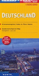 KUNTH Verlag - Travelmag Reisekarten: Allemagne