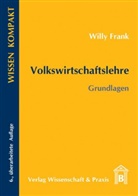 Willi Frank, Willy Frank - Volkswirtschaftslehre