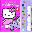 Spiel Klavier mit Hello Kitty, m. Soundeffekten u. Klavier-Tastatur