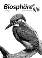 Stefa Auerbach, Stefan Auerbach, Andreas Bauer, Werne Bils, Anne-Kath Dierschke - Biosphäre. 5./6. SJ. Lösungen. NI