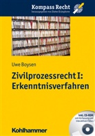 Uwe Boysen, Diete Krimphove - Zivilprozessrecht - 1: Erkenntnisverfahren, m. CD-ROM