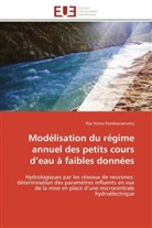 Rija Nirina Randrianarivony, Randrianarivony-R - Modelisation du regime annuel des
