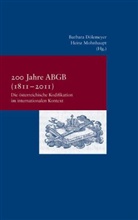 Barbara Dölemeyer, Heinz Mohnhaupt - 200 Jahre ABGB (1811-2011)