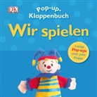 Grimm, Sandra Grimm, Kin, Dave King - Wir spielen, Pop-up-Klappenbuch