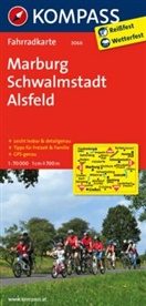 KOMPASS-Karte GmbH, KOMPASS-Karten GmbH, KOMPASS-Karten GmbH - Kompass Fahrradkarten: KOMPASS Fahrradkarte 3066 Marburg - Schwalmstadt - Alsfeld 1:70.000