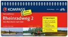 Hans-Peter Vogt - Kompass Fahrradführer Rheinradweg. Bd.2