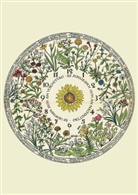 Kartenset Blumenuhr