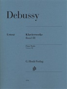 Claude Debussy, Ernst-Günter Heinemann - Claude Debussy - Klavierwerke, Band III. Bd.3