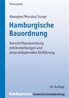 Alexeje, Igor Alexejew, JUNGE, Rüdige Junge, Rüdiger Junge, Munsk... - Hamburgische Bauordnung (HBauO)