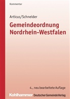 Michae Becker, Birgit Collisi, Frie Erlenkämper, Articu, Stepha Articus, Stephan Articus... - Gemeindeordnung Nordrhein-Westfalen (GO NRW), Kommentar