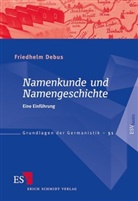 Friedhelm Debus, Friedhelm (Prof. Dr.) Debus - Namenkunde und Namengeschichte