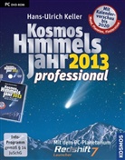 Hans U. Keller, Hans-Ulrich Keller, Hans-Ulrich Keller - Kosmos Himmelsjahr 2013 professional, m. 1 CD-ROM