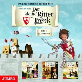 Kirsten Boie, Karl Menrad - Der Kleine Ritter Trenk. Die Box, 3 Audio-CDs (Hörbuch) - 1. Staffel, TV-Episode 1-7 (CD 1-3)