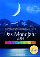Johanna Paungger, Thomas Poppe - Das Mondjahr, Der farbige Taschenkalender 2013