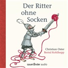 Lewis Carroll, Christian Oster, Katja Gehrmann, Bernd Kohlhepp - Der Ritter ohne Socken, 1 Audio-CD (Hörbuch)