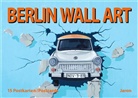 Berlin Wall Art, 15 Postkarten