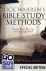 Rick Warren, Zondervan Publishing - Rick Warren's Bible Study Methods
