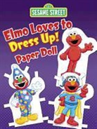 Paper Dolls, Sesame Street, Sesame Workshop (COR), Dover Publications Inc - Elmo Loves to Dress Up! Paper DollUp