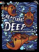 Coloring Books, Jessica Mazurkiewicz, Mazurkiewicz J - Creatures of the Deep Stained Glass Coloring Book