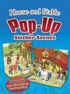 Horses, Barbara Steadman - Horse and Stable Popup Sticker Scenes