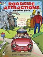 Coloring Books, Steven James Petruccio, Petruccio S - Roadside Attractions Coloring Book: Weird and Wacky Landmarks From