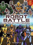 Paper Dolls, Ted Rechlin, Rechlin Ted - Robot Battle Paper Action Figures