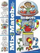 Coloring Books, Peter Donahue - Mix and Match Robots