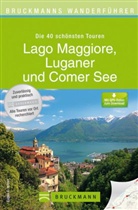 Eugen E Hüsler, Eugen E. Hüsler - Bruckmanns Wanderführer Lago Maggiore, Luganer und Comer See