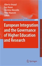 Alberto Amaral, Peter Maassen, Christine Musselin, Christine Musselin et al, Gu Neave, Guy Neave - European Integration and the Governance of Higher Education and Research