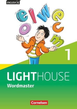 Ursula Fleischhauer, Uschi Fleischhauer,  Ursula Fleischhauer, Adrian Barclay, Wolfgang Biederstädt, Frank Donoghue - English G Lighthouse - 1: English G Lighthouse - Allgemeine Ausgabe - Band 1: 5. Schuljahr - Wordmaster mit Lösungen - Vokabellernbuch