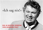 Gerhard Polt - Postkartenbuch »Ich sag nix!«