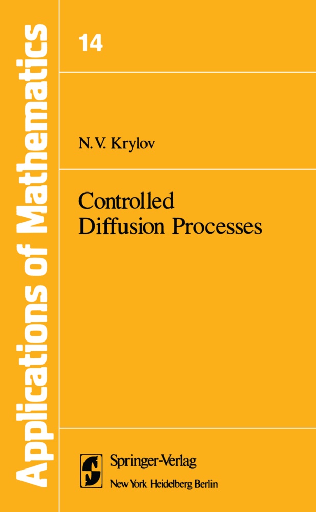 N. V. Krylov, N.V. Krylov - Controlled Diffusion Processes