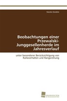 Natalie Steidele - Beobachtungen einer Przewalski-Junggesellenherde im Jahresverlauf