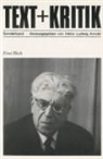 Heinz Ludwig Arnold - Ernst Bloch