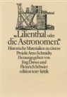 Jörg Drews, Heinrich Schwier - "Lilienthal oder die Astronomen"