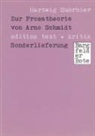 Hartwig Suhrbier - Zur Prosatheorie von Arno Schmidt
