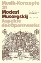 Heinz-Klaus Metzger, Rainer Riehn, Ulrich Tadday - Musik-Konzepte, Neue Folge - 21: Modest Musorgskij