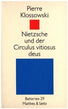 Gerd Bergfleth, KLOSSOWSKI, Pierre Klossowski, Ronald Vouillé - Nietzsche