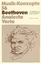 Heinz-Klaus Metzger, Rainer Riehn, Ulrich Tadday - Musik-Konzepte, Neue Folge - 56: Beethoven, Analecta Varia