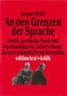 Gregor Strick - "An den Grenzen der Sprache"
