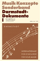 Heinz-Klaus Metzger, Rainer Riehn, Ulrich Tadday - Musik-Konzepte, Neue Folge: Darmstadt-Dokumente. Tl.1